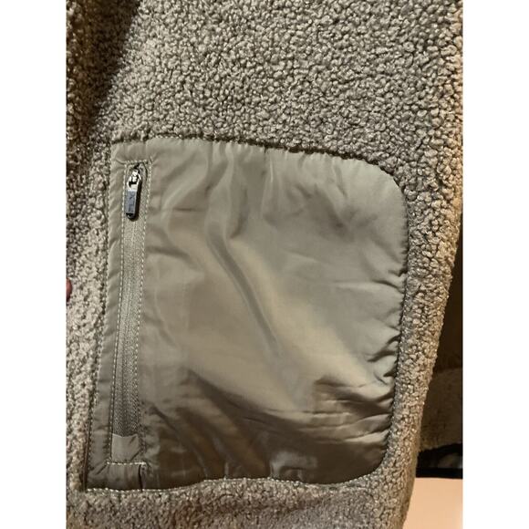 FLX Sherpa Fleece 1/4 Zip Pullover Men's Medium Olive‎ Green Outdoors Hunt Fish - Picture 3 of 13